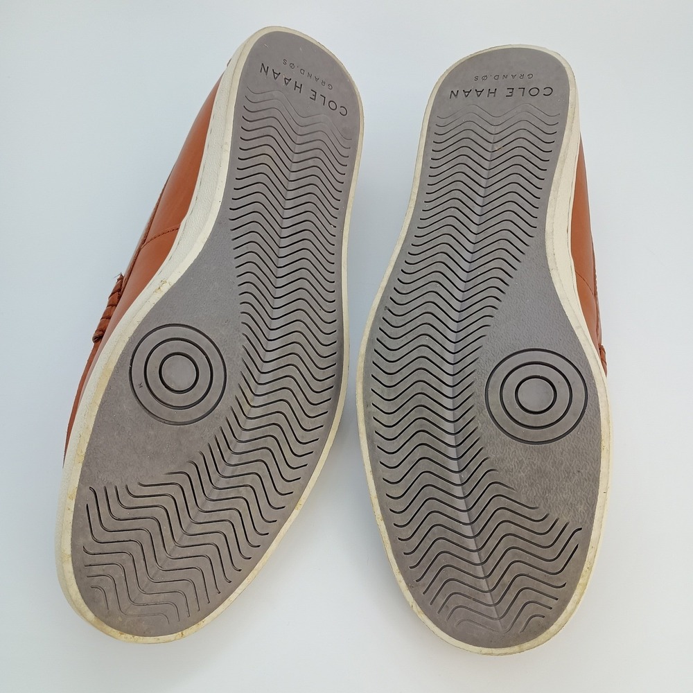 Cole Haan Grand.OS Mens 9M British Tan Leather Penny Loafer Sneakers C27789 - Picture 7 of 7